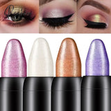 16 Colors Color Pearlescent Eyeliner Lying Silkworm Eye Shadow Pen Lip Liner Long-Lasting