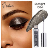 16 Colors Diamond Eyeshadow Liquid Glitter Eye Shadow Pearly Shimmer Lasting Waterproof Makeup