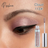 16 Colors Diamond Eyeshadow Liquid Glitter Eye Shadow Pearly Shimmer Lasting Waterproof Makeup