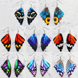 Vintage Butterfly Wings Drop Dangle Earrings Bohemian Colorful Ear Jewelry For Women Jewelry Gifts