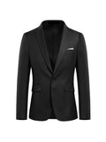 Elegant 3pc Mens Suit Set - Single-Button Blazer, Tailored Vest & Trousers - Ideal for Weddings & Business Events