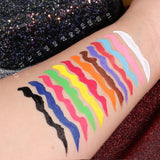 17Color Colorful Eyeliner Matte Smooth Waterproof Liquid Eye Liner Makeup Long Lasting Women Beauty