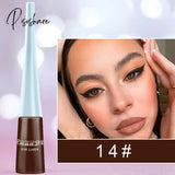 17Color Colorful Eyeliner Matte Smooth Waterproof Liquid Eye Liner Makeup Long Lasting Women Beauty