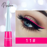 17Color Colorful Eyeliner Matte Smooth Waterproof Liquid Eye Liner Makeup Long Lasting Women Beauty