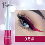 17Color Colorful Eyeliner Matte Smooth Waterproof Liquid Eye Liner Makeup Long Lasting Women Beauty