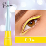 17Color Colorful Eyeliner Matte Smooth Waterproof Liquid Eye Liner Makeup Long Lasting Women Beauty