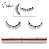 18 Styles 1 Pair Magnetic Eyelashes 3D Mink False Eyelash Eyeliner Waterproof Long Lasting Fake