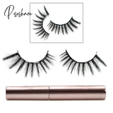 18 Styles 1 Pair Magnetic Eyelashes 3D Mink False Eyelash Eyeliner Waterproof Long Lasting Fake