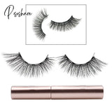 18 Styles 1 Pair Magnetic Eyelashes 3D Mink False Eyelash Eyeliner Waterproof Long Lasting Fake