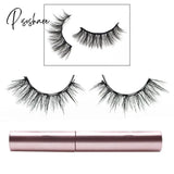 18 Styles 1 Pair Magnetic Eyelashes 3D Mink False Eyelash Eyeliner Waterproof Long Lasting Fake