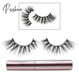 18 Styles 1 Pair Magnetic Eyelashes 3D Mink False Eyelash Eyeliner Waterproof Long Lasting Fake