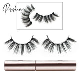 18 Styles 1 Pair Magnetic Eyelashes 3D Mink False Eyelash Eyeliner Waterproof Long Lasting Fake