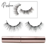 18 Styles 1 Pair Magnetic Eyelashes 3D Mink False Eyelash Eyeliner Waterproof Long Lasting Fake