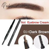 18 Styles Waterproof Long Lasting Eyebrow Cream Brown Non-Smudge Pencil Natural Quick-Drying Pen