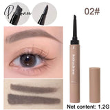 18 Styles Waterproof Long Lasting Eyebrow Cream Brown Non-Smudge Pencil Natural Quick-Drying Pen