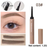 18 Styles Waterproof Long Lasting Eyebrow Cream Brown Non-Smudge Pencil Natural Quick-Drying Pen