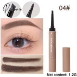 18 Styles Waterproof Long Lasting Eyebrow Cream Brown Non-Smudge Pencil Natural Quick-Drying Pen