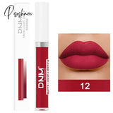 19 Colors Velvet Matte Liquid Lipsticks Waterproof Sexy Red Nude Lip Gloss Long Lasting Non-Stick