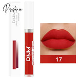 19 Colors Velvet Matte Liquid Lipsticks Waterproof Sexy Red Nude Lip Gloss Long Lasting Non-Stick