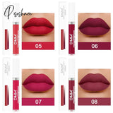 19 Colors Velvet Matte Liquid Lipsticks Waterproof Sexy Red Nude Lip Gloss Long Lasting Non-Stick