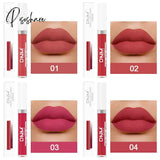 19 Colors Velvet Matte Liquid Lipsticks Waterproof Sexy Red Nude Lip Gloss Long Lasting Non-Stick