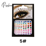 1Pc 3D Face Jewels Diamond Makeup Art Eyeliner Glitter Jewelry Sticker Temporary Tattoo Party Bady