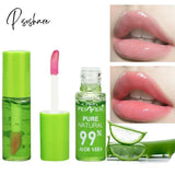 1Pc Aloe Vera Essence Lipstick Color Changing Lip Balm Lipgloss Long Lasting Moisturizing