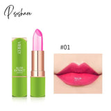 1Pc Aloe Vera Lipstick Lip Tint Color Changing Jelly Lipsticks Balm Hydrating Moisturizing Lasting