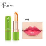 1Pc Aloe Vera Lipstick Lip Tint Color Changing Jelly Lipsticks Balm Hydrating Moisturizing Lasting