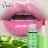 1Pc Color Changing Lip Balm Aloe Vera Essence Lipstick Lipgloss Long Lasting Moisturizing