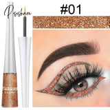 1Pc Colorful Neon Yellow Green Liquid Eyeliner Quick Dry Waterproof Eyes Makeup Eye Liner White