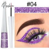 1Pc Colorful Neon Yellow Green Liquid Eyeliner Quick Dry Waterproof Eyes Makeup Eye Liner White