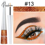 1Pc Colorful Neon Yellow Green Liquid Eyeliner Quick Dry Waterproof Eyes Makeup Eye Liner White