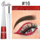 1Pc Colorful Neon Yellow Green Liquid Eyeliner Quick Dry Waterproof Eyes Makeup Eye Liner White