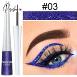 1Pc Colorful Neon Yellow Green Liquid Eyeliner Quick Dry Waterproof Eyes Makeup Eye Liner White