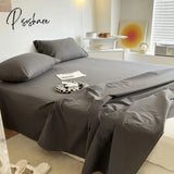 1Pc Flat Bed Sheet Non Slip Adjustable Mattress Covers For Single Double King Queen