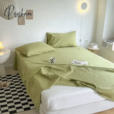 1Pc Flat Bed Sheet Non Slip Adjustable Mattress Covers For Single Double King Queen