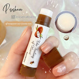 1Pc Fruit Lip Balm Peach Tea Color Gloss Natural Lasting Moisturizing Lighten Lines Changing Jelly