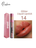 1Pc Glitter Diamond Liquid Lipstick Waterproof Long Lasting Non-Stick Cup Pearl Shiny Matte Lip