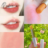 1Pc Gold Foil Jelly Lipstick Makeup Temperature Color Change Lip Balm Long-Lasting Moisturizing