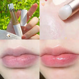 1Pc Gold Foil Jelly Lipstick Makeup Temperature Color Change Lip Balm Long-Lasting Moisturizing