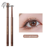 1Pc Matte Black Eyeliner Gel Pencil Fast-Drying Waterproof Anti-Sweat Lasting Eye Liner Brown Pen