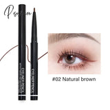 1Pc Matte Black Eyeliner Gel Pencil Fast-Drying Waterproof Anti-Sweat Lasting Eye Liner Brown Pen