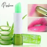 1Pc Moisturizing Aloe Vera Color Changing Lipstick Long Lasting Is Not Easy To Fade Lipsticks