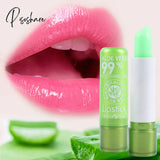 1Pc Moisturizing Aloe Vera Color Changing Lipstick Long Lasting Is Not Easy To Fade Lipsticks