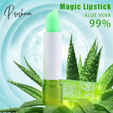 1Pc Moisturizing Aloe Vera Color Changing Lipstick Long Lasting Is Not Easy To Fade Lipsticks