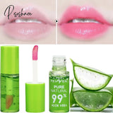 1Pc Moisturizing Natural Aloe Vera Lipstick Color Changing Long Lasting Essence Waterproof