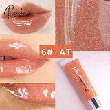 1Pc Moisturizing Plumping Lip Gloss Long Lasting Plumper Makeup Glitter Nutritious Liquid Lipstick