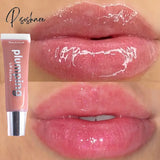 1Pc Moisturizing Plumping Lip Gloss Long Lasting Plumper Makeup Glitter Nutritious Liquid Lipstick