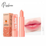 1Pc Peach Lip Balm Long Lasting Nourishing Anti-Wrinkle Enhancement Gloss Moisturizing Jelly